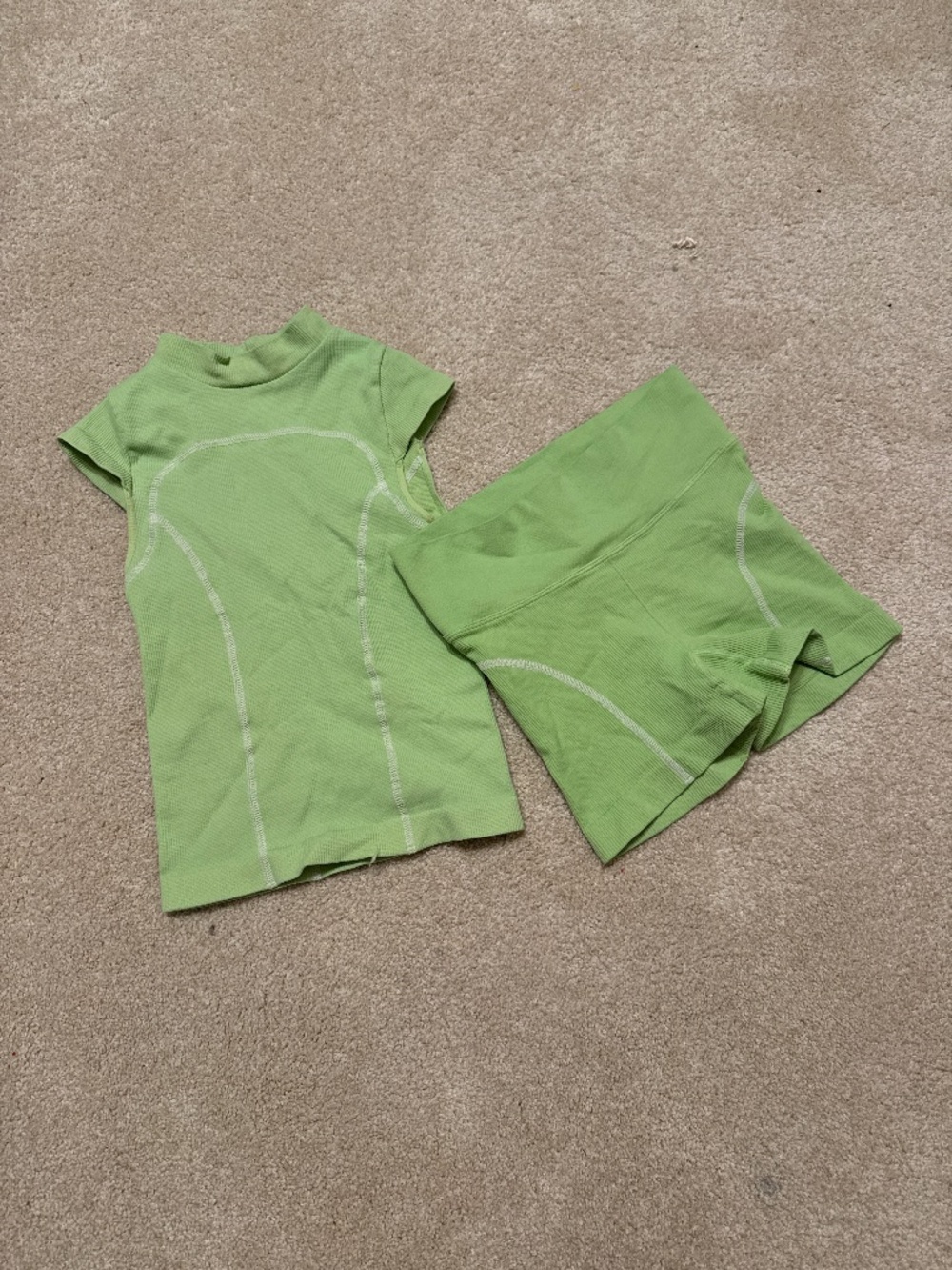 Tiger Friday ribbed dancewear set